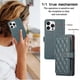 thumbnail image 5 of Wallet Case for iPhone 15 Pro Max/15 Ultra, Card Holder Case with Crossbody Strap Leather Handbag Case for Women Protective Case, 5 of 5
