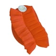 thumbnail image 1 of Turbante africano para mujer, pañuelo musulmán para la cabeza, hiyab, turbante, tocado naranja, 1 of 4