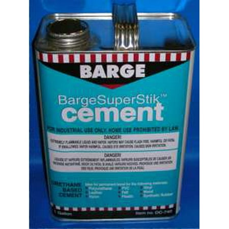 BARGE Original SuperStik Super Stick TF Cement by Quabaug Corp -1 Gallon- Shoe Glue Toluene (Best Glue For Shoes Uk)