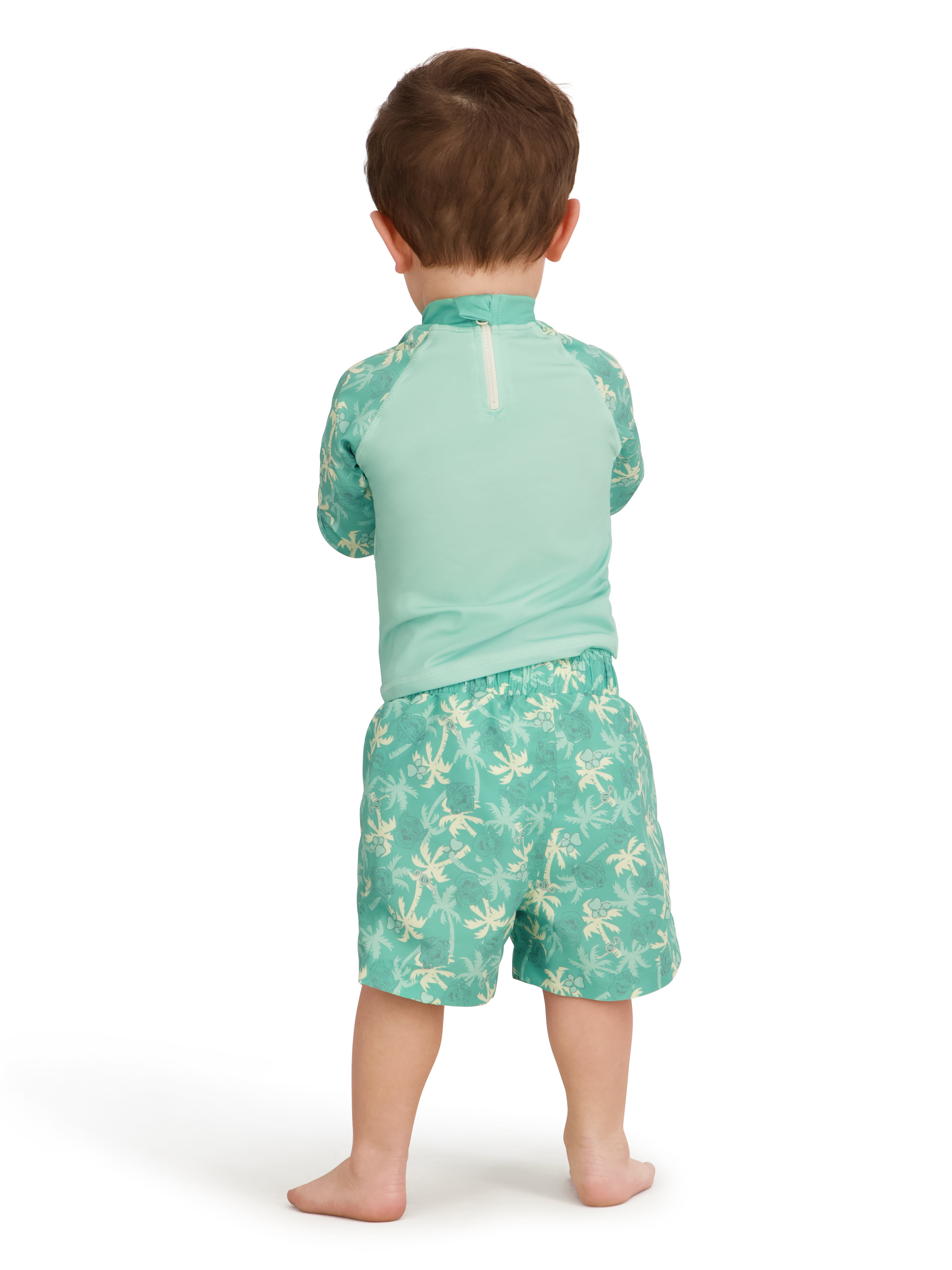 Character Toddler Boy Rash Guard Swim Set, 2- Pieces, Sizes 12M- 5T