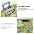 thumbnail image 3 of Hirioo Tangerine for Elasticity Suitcase Cover (No luggage Included) Durable Luggage Protector Fits 18-32 Inch Luggage-Small, 3 of 7