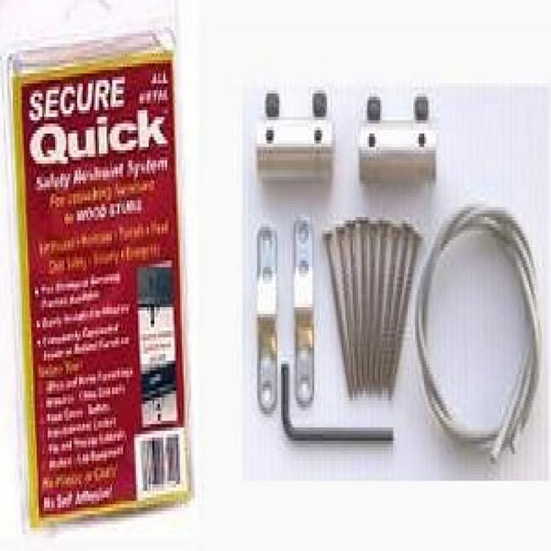 Furniture Tie Down Straps Wood Stud Kit Furniture Tie Down Straps Wood Stud Kit