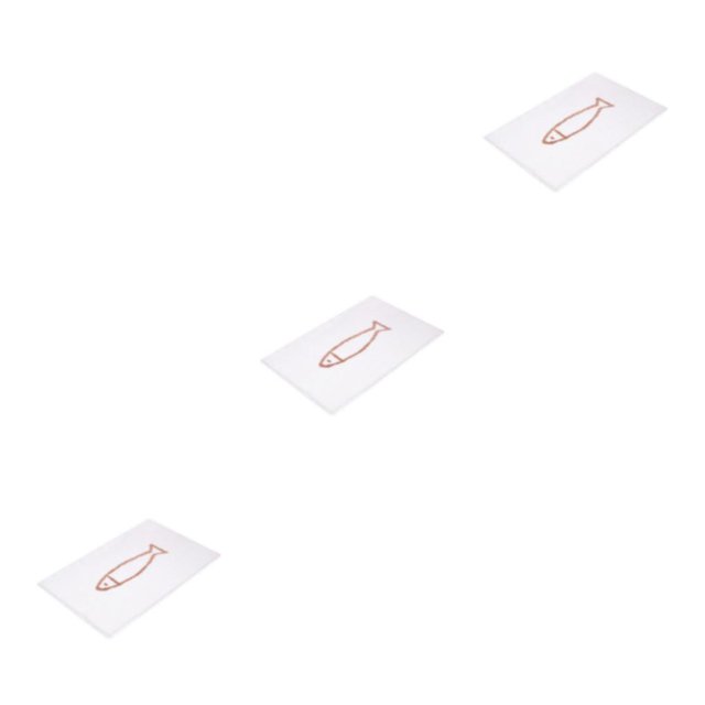 mmirethe Non-Slip Bathroom Mat For Modern And Safe Shower Experience Non-Slip Shower Mat Plush Non-skid Bath Mat Bathroom Rug Mat coffee and white 3Set