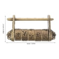 thumbnail image 2 of Chinese Characters Lock Combination Password Padlock Vintage Chinese Ancient Lock, 2 of 6