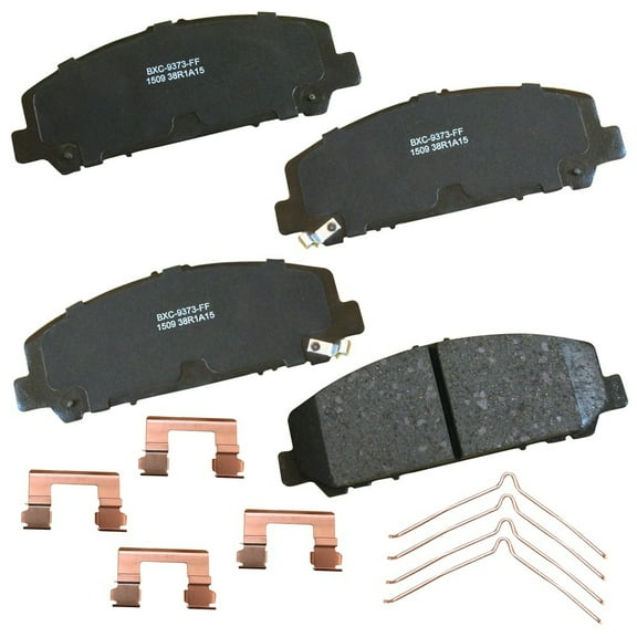 Bendix Brakes Disc Brake Pad Set Fits select: 2007-2015 NISSAN TITAN, 2017-2019 NISSAN ARMADA