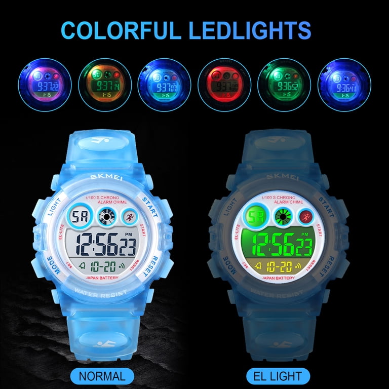 SKMEI Digital Sport Watch with LED Backlight photo 4