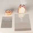 thumbnail image 1 of 100Pcs Baking Bag Lightweight Self Adhesive Portable Transparent Bread Toast Bakery Packing Pouch for Home, 1 of 6