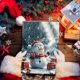 thumbnail image 5 of Calendario de Adviento de Navidad Caja sorpresa con cuenta regresiva navideña Lindo adorno colgante de acrílico con muñeco de nieve Caja sorpresa con calendario navideño, 5 of 5