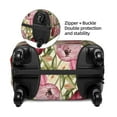 thumbnail image 4 of Daiia Tulips Flowers Luggage Cover, Thickened Washable Travel Luggage Covers, Elastic Unique Baggage Covers for 18-20 inch Luggage-Medium, 4 of 9