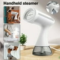 thumbnail image 4 of Steamer and Iron for Clothes Portable Handheld Garment  Steamer , 350ML Detachable Water Tank,1500W Powerful Fabric Wrinkle Remover for Home And Travel, 4 of 14