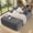 Grey, variant on 66" Chaise Lounge Chair Indoor, Oversized Corduroy Upholstered Boneless Sofa with USB & Type C, Deep Seat Sleeper Couch Reading Chairs with Pillows, Pre-assembled Corduroy Sofas Couches Living Room