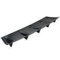 thumbnail image 3 of Car Rear Diffuser Fin Style Black ABS Plastic Splitter Spoiler Valance Under Lip, 3 of 4