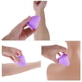 thumbnail image 4 of Unique Bargains 1 Pc Comfortable Adsorption Manual Massager Tools 2.76"x2.76"x2.95" Purple, 4 of 6