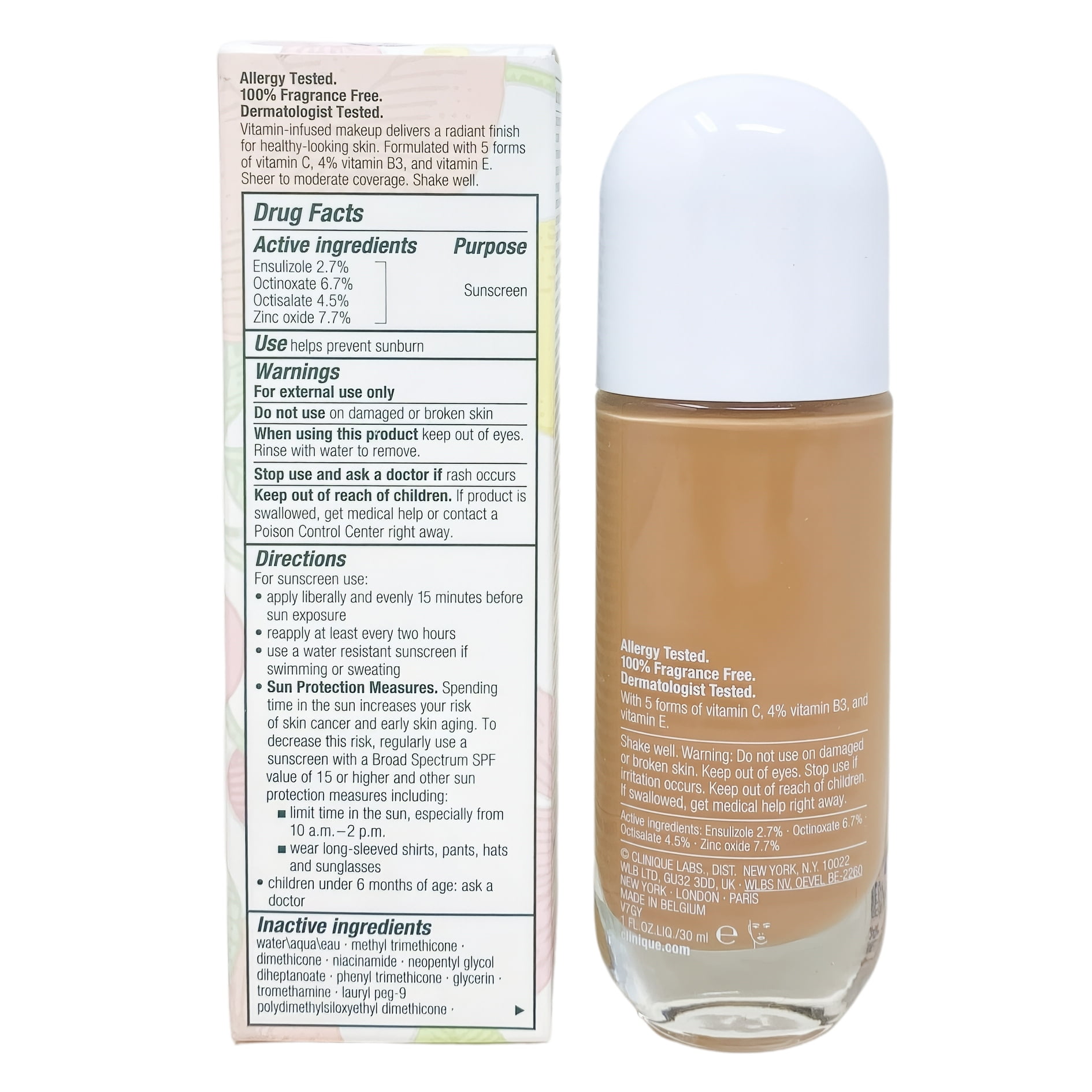 Clinique Even Better Clinical Vitamin Makeup Broad Spectrum SPF 45 Foundation - Light Medium Cool 4 ( 1 fl oz / 30 mL )