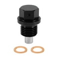 thumbnail image 1 of Unique Bargains 1 Set Universal Tapón de Drenaje de Aceite Antifugas con Junta Tornillo de Drenaje de Aceite Magnético de Aleación de Aluminio Cobre M14x1.5, 1 of 7