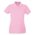 thumbnail image 1 of Fruit of the Loom Womens Lady Fit Short-Sleeved Polo Shirt, 1 of 2