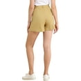 thumbnail image 3 of Allegra K Women's Cargo Belted Pockets Work Office Utility Shorts, 3 of 6