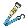 thumbnail image 5 of (2 pack) Ozark Trail 2 Pack 15 feet Steel Ratchet Tie Down Straps, 1000 lbs, Blue, 26.1 oz, 5 of 11