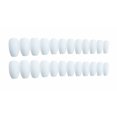 thumbnail image 2 of Uñas postizas de diseño elegante en tono blanco mate, ideal para uso profesional o en casa. Incluye 24 piezas de diferentes tamaños, adaptables a todas las formas de uñas. Fabricadas en material ABS, 2 of 6