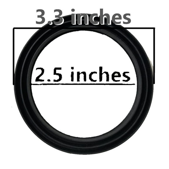 2 Inch Toilet Flush Valve Gasket for The Bottom of The Flush Valve