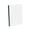 navy, variant on Peleman Thermal Binding Clear Covers with Steel Spine –for Thermal Binding Machines – Formerly Unibind – Used in Real Estate, Education and Various Businesses (Aluminum, 20 Sheets Max - 110/boxes)
