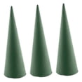 thumbnail image 4 of GUOOL Floral Block Tree Cone Christmas Decoration for Birthday Festival Activities 3pcs, 4 of 9
