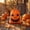 Orange, variant on Halloween Drawstring Backpack Bags for Party Favors, 210D Polyester Trick or Treat Candy Sacks, Spooky Pumpkin Ghost Goodie Bags for Birthday Party, Costume Event, and Holiday Activities, Purple