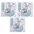 thumbnail image 2 of Etiqueta de la pared de Navidad, 3 piezas Etiqueta de la pared de Navidad Etiqueta de vidrio de ventana Etiqueta de copo de nieve del bosque Características líderes de clase, 2 of 9