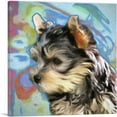 thumbnail image 1 of ARTCANVAS Yorkshire Terrier Dog Breed Canvas Art Print - Size: 12" x 12" (1.50" Deep), 1 of 9