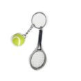 thumbnail image 3 of Advancent 6 piezas simulación raqueta de tenis llaveros deporte moda colgante decoración llavero accesorios esposa verde Decoración del hogar Plata Advancent HA011953-04, 3 of 5