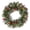 11.8Inch, variant on 11.8 Inch Pre-Lit Artificial Christmas Wreath, Green, Wintry Pine, Warm White Lights, Decorated with Pine Cones, Berry Clusters, Christmas Collection
