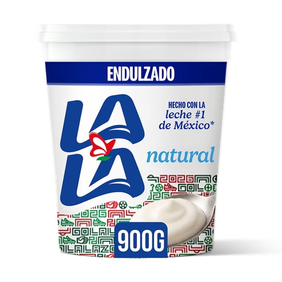 Yoghurt batido Lala natural endulzado con proteínas 900 g