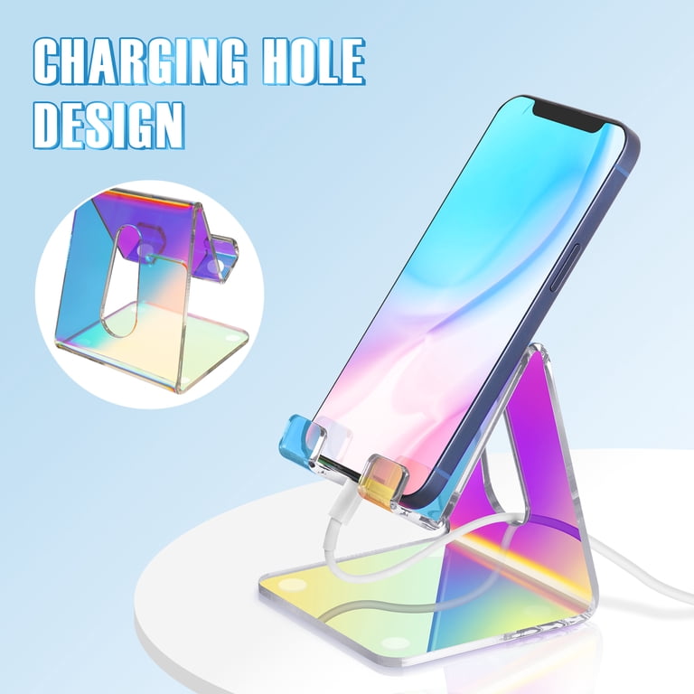 Tomorotec Iridescent Acrylic Phone Stand, 4-8 Inch photo 3