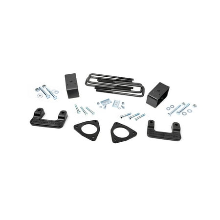 Aluminium Suspension - Rough Country - 1314 - 2.5-inch Denali Magneride Suspension Leveling Lift Kit (Factory Cast Aluminum Control Arm Models) for GMC: 14-16 Sierra 1500 Denali 4WD/2WD