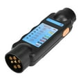 thumbnail image 3 of Conector de diagnóstico de circuito azul Comprobador de cableado de remolque universal de 7 pines para remolque de 12 V, 3 of 8