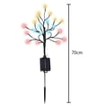 thumbnail image 4 of Lámpara de exterior con forma de árbol duradera de luz solar para el jardín del hogar (K), 4 of 7