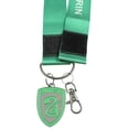 thumbnail image 2 of Harry Potter Lanyard ID Holder 2" Embossed Metal House Charm Ravenclaw Hufflepuff Gryffindor Slytherin, 2 of 5