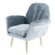 thumbnail image 5 of Miniatura De Muebles De 2 Piezas - Sillón De Sofá De A 1: 6, Accesorios Para De Acción De Juguetes Calientes Baoblaze Sofá miniatura de la casa de muñecas, 5 of 6