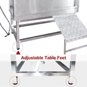 SHELANDY Stainless Steel Professional Pet Dog Grooming Bath tub