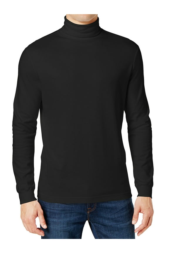 Men's Long Sleeve Turtle Neck T-Shirt (Sizes, S to 2XL)