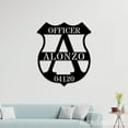 thumbnail image 2 of Handmadetneonsign Police Metal Wall Art Light, Police Name Metal Sign Wall Decor, Police Metal Decor 49916, 2 of 5