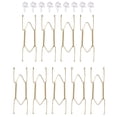 thumbnail image 1 of Soportes para Platos Invisibles de Acero Inoxidable de 6 Pulgadas Uxcell con Protector de Punta para Platos Decorativos y Arte 9Pcs, 1 of 7