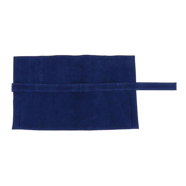 Estuche para tijeras enrollable de 10 bolsillos para peluqueros estilista Azul real Zulema Bolsa de tijeras