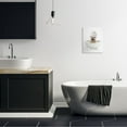 thumbnail image 2 of Stupell Industries Bathroom Relaxation House Pet Terrier Claw Bath Design Canvas Wall Art Design by Ziwei Li, 2 of 6