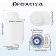 thumbnail image 5 of 3Pcs Replacement Water Filter for EQ6 EQ9 TCZ7003 TZ70003 TZ70033, Intenza, Coffee Machine WR, 5 of 5