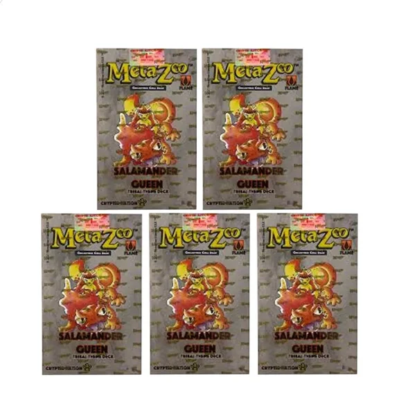 MetaZoo TCG: Cryptid Nation Theme Deck (2nd Edition) - Salamander Queen x5
