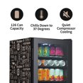 thumbnail image 4 of NewAir Beverage Refrigerator Cooler with 126 Can Capacity - Freestanding Mini Bar Beer Fridge for Bedroom, Dorm, Office - Small Refrigerator Cools to 37F Perfect For Beer, Soda, And Drinks, 4 of 4