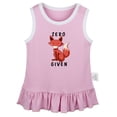 thumbnail image 2 of iDzn Zero Given Novelty Animal Fox Dresses For Baby, Newborn Babies Skirts, Infant Princess Dress, 0-24M Kids Graphic Clothes (Pink Sleeveless Dresses, 12-18 Months), 2 of 4