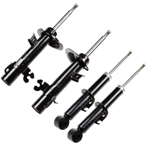 CCIYU 4 x Front Rear Struts Shock Absorbers Fit for 2002 2003 2004 2005 2006 for MINI COOPER 334622 72266 334621 72265 341924 71112