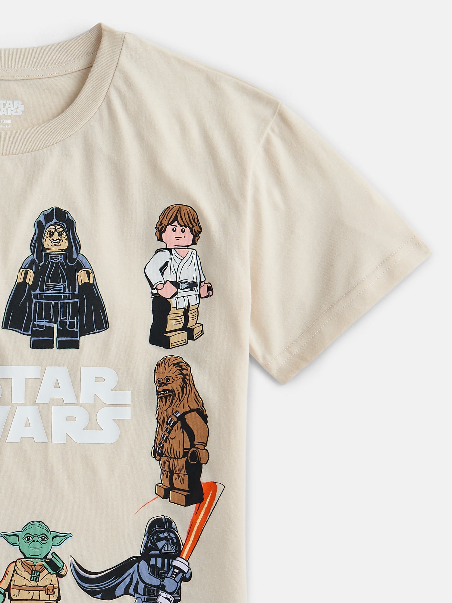 LEGO® Star Wars Boys' Graphic Crewneck Tee with Short Sleeves, Sizes 4-18